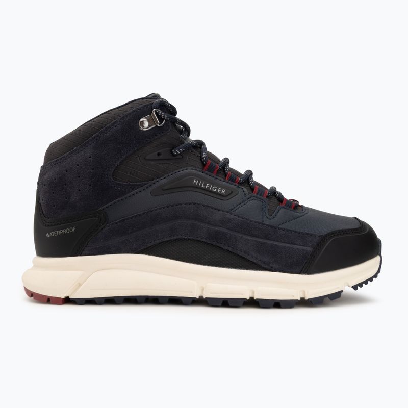 Vyriški batai Tommy Hilfiger Mix Chuk Waterproof navy blue 2