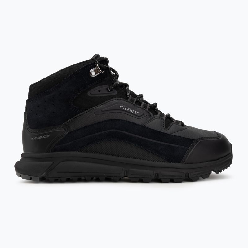 Vyriški batai Tommy Hilfiger Mix Chuk Waterproof triple black 2