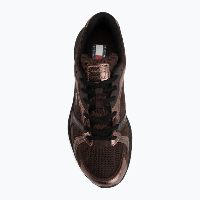 Moteriški batai Tommy Hilfiger TJW Modern Runner Metallics fondant brown 5