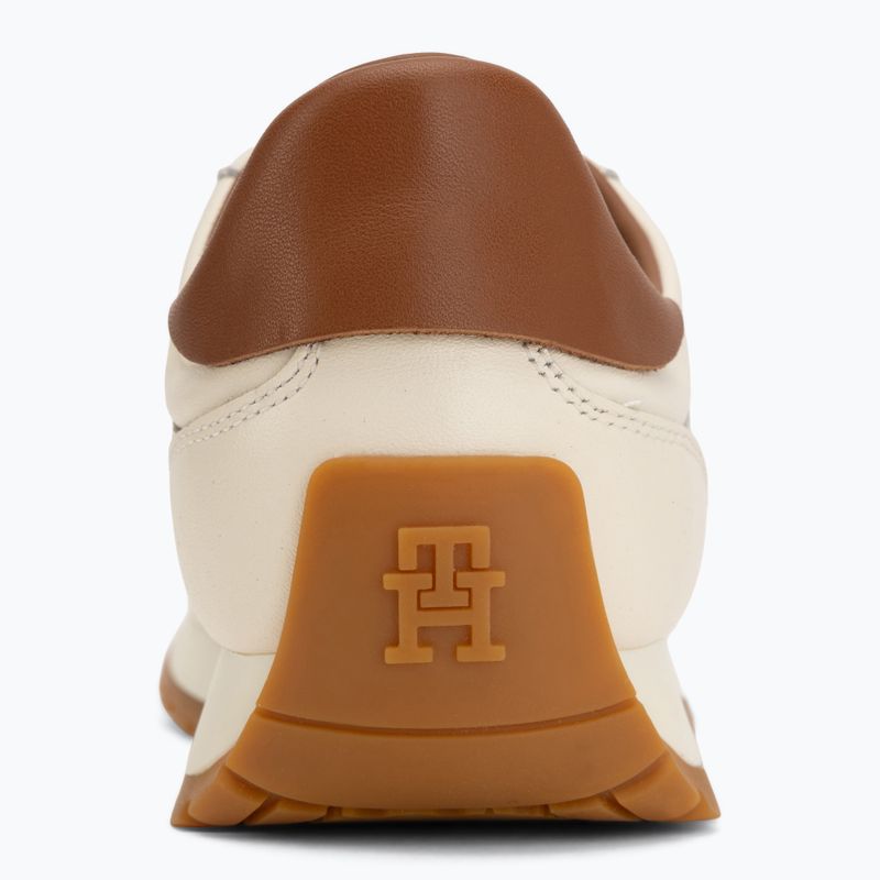 Moteriški batai Tommy Hilfiger Th Premium Casual Runner beige allover 06 6