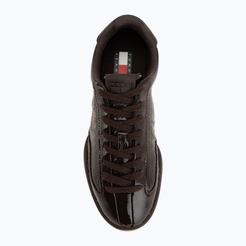 Moteriški batai Tommy Hilfiger Tj Low Runner Soft Naplak fondant brown 5