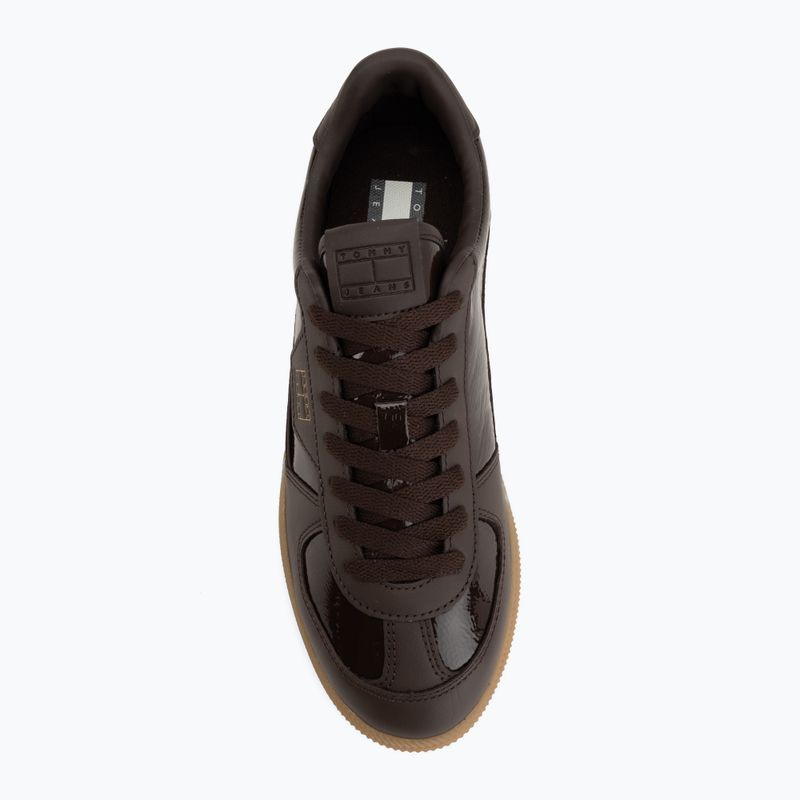 Moteriški batai Tommy Hilfiger The Greenwich Edge Soft Naplak fondant brown 5