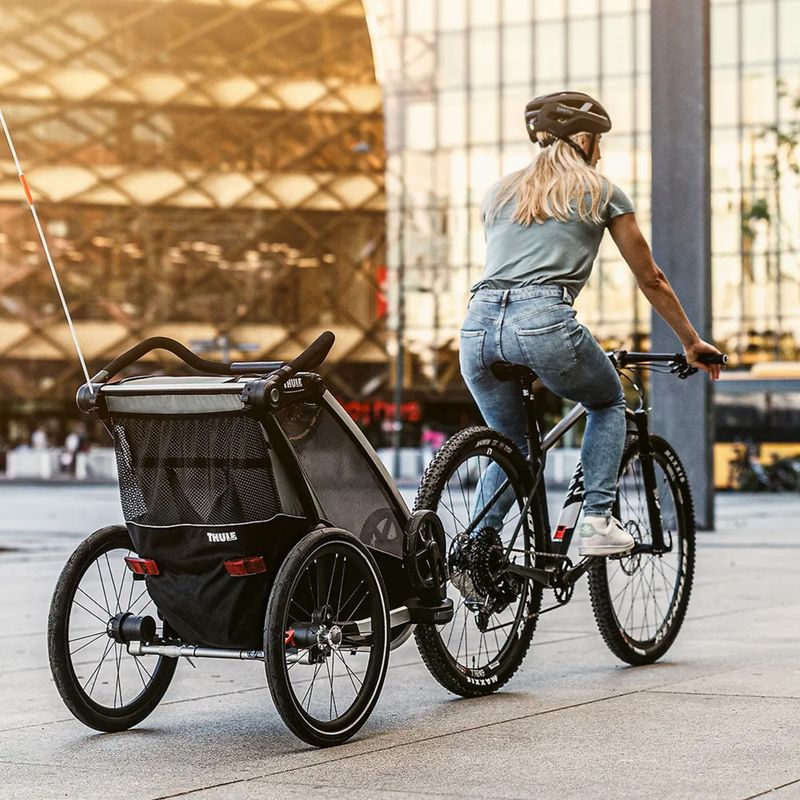 Thule Chariot Lite 1 vienvietė dviračių priekaba, juoda 10203021 7