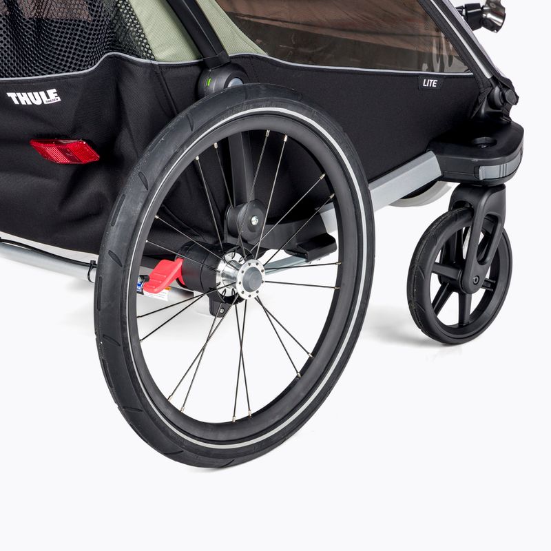 Thule Chariot Lite dviračių priekaba dviem asmenims, žalia 10203022 5