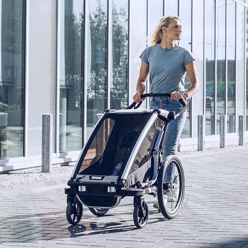 Thule Chariot Lite dviračių priekaba dviem asmenims, žalia 10203022 7