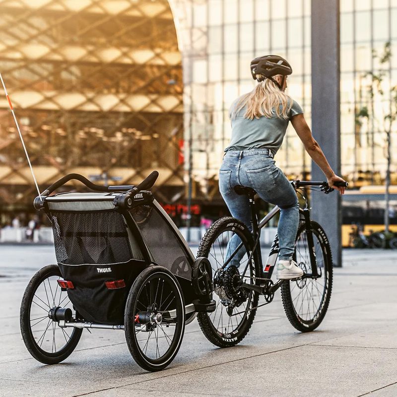 Thule Chariot Lite dviračių priekaba dviem asmenims, žalia 10203022 8