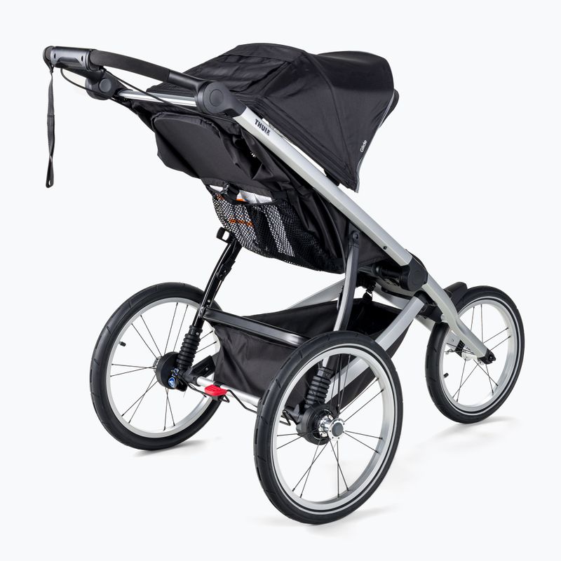 Thule Glide 2 Jet vaikiškas bėgimo vežimėlis juodos spalvos 10101952 2