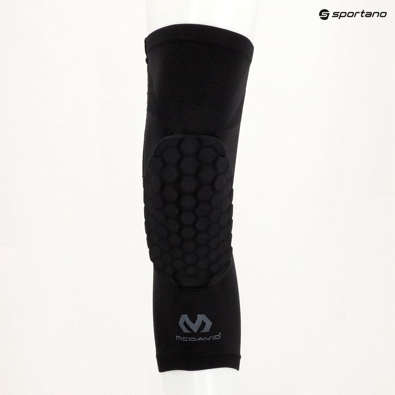 Mc.David Elite Hex Leg Sleeve kelių apsaugos juodos spalvos MCD385 7