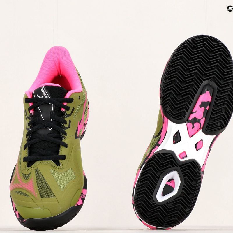 Moteriški padelio batai Mizuno Wave Exceed Light 2 Padel calliste green/pink glo/black 14