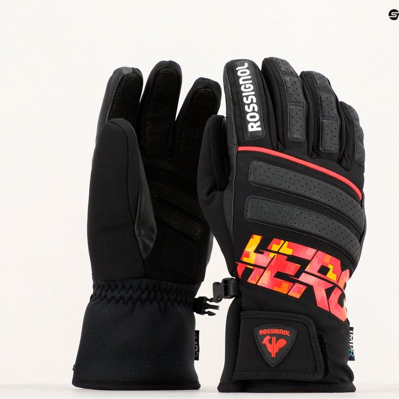 Vyriškos slidinėjimo pirštinės Rossignol Hero Master Impr G oxy orange 3