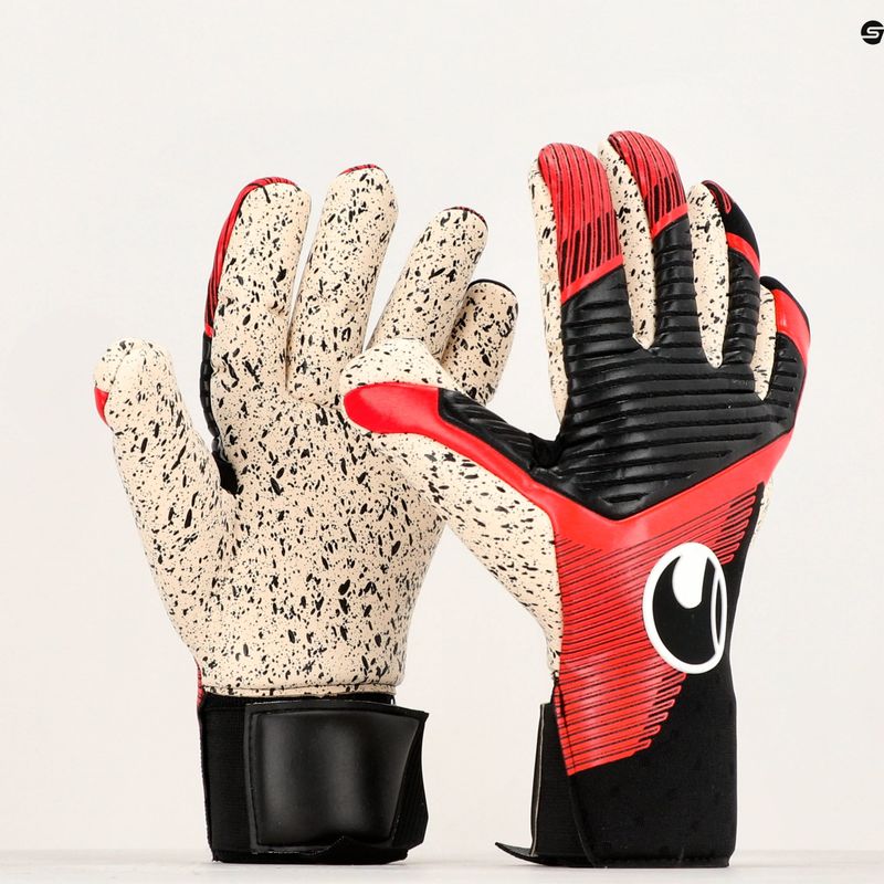 "Uhlsport Powerline Supergrip+ Finger Surround" vartininko pirštinės 4