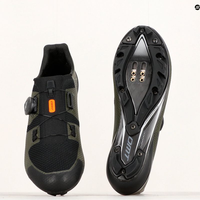 Vyriški MTB dviračių batai DMT KM3 green/black 11