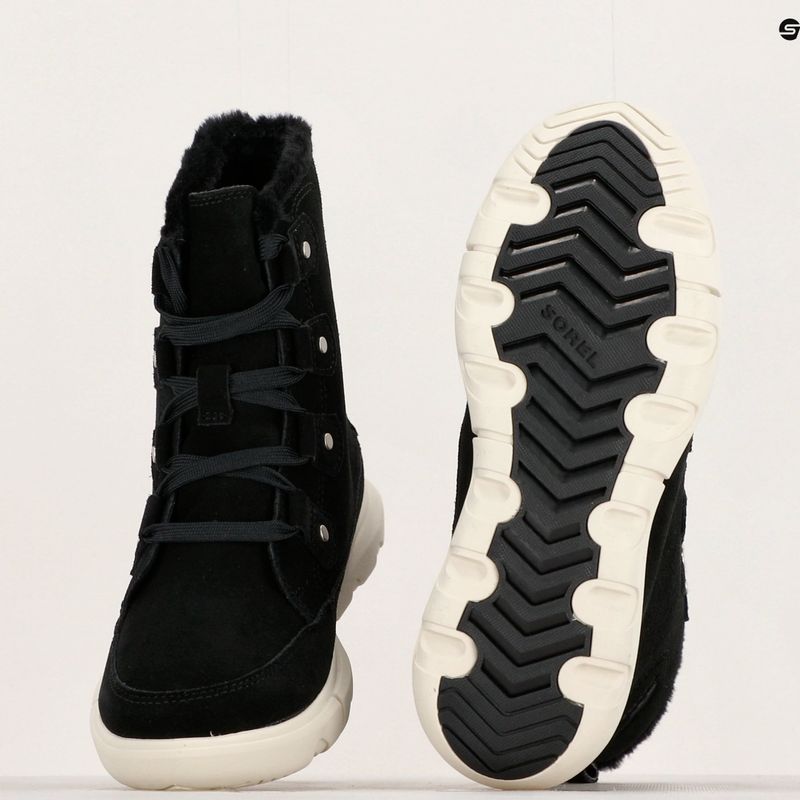 Moteriški trekingo batai Sorel Explorer Next Joan Wp black/fawn 10