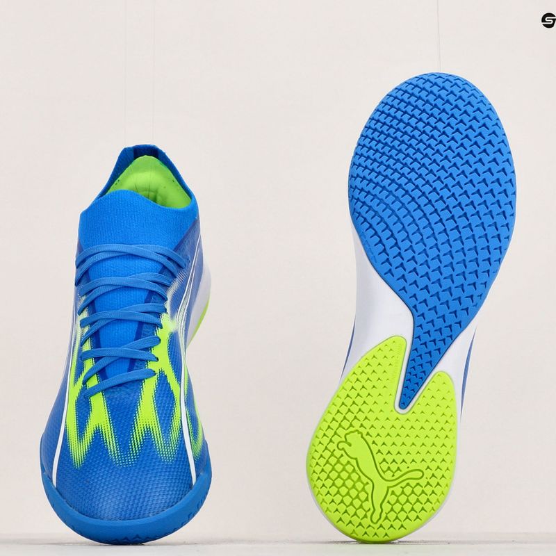 Vyriški futbolo bateliai PUMA Ultra Match IT ultra blue/puma white/pro green 17