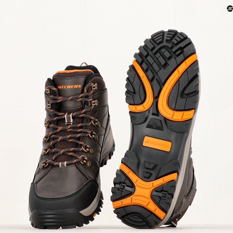 SKECHERS Relment Dagget chocolate vyriški sportiniai bateliai 14