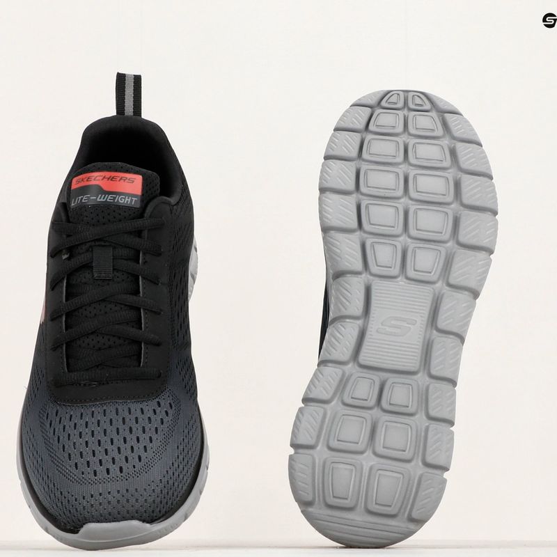 SKECHERS Track Ripkent vyriški treniruočių bateliai juoda/apvalkalas 9