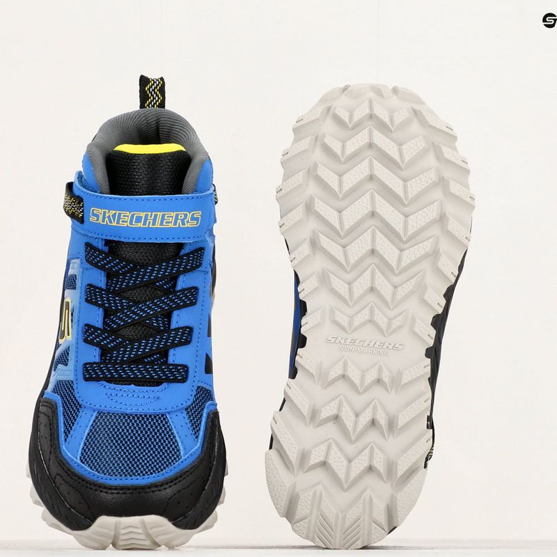 SKECHERS Fuse Tread Trekor vaikiški bėgimo bateliai royal/black 14