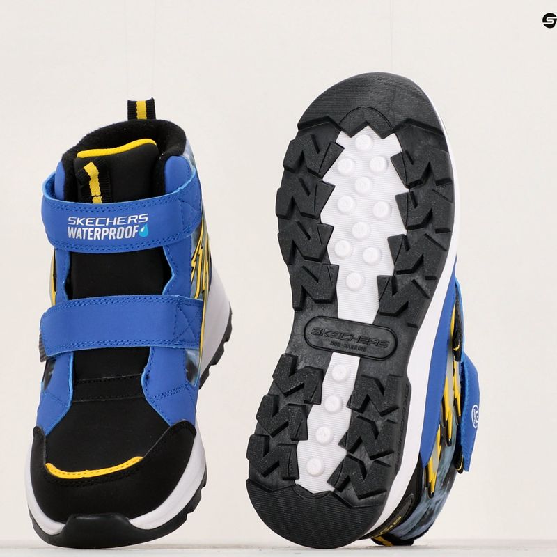 SKECHERS Storm Blazer Hydro Flash mėlyni/juodi vaikiški treniruočių bateliai 10
