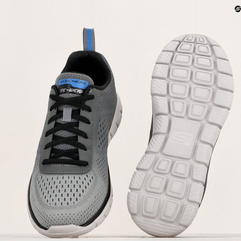 SKECHERS Track Ripkent vyriški treniruočių bateliai charcoal/gray 8