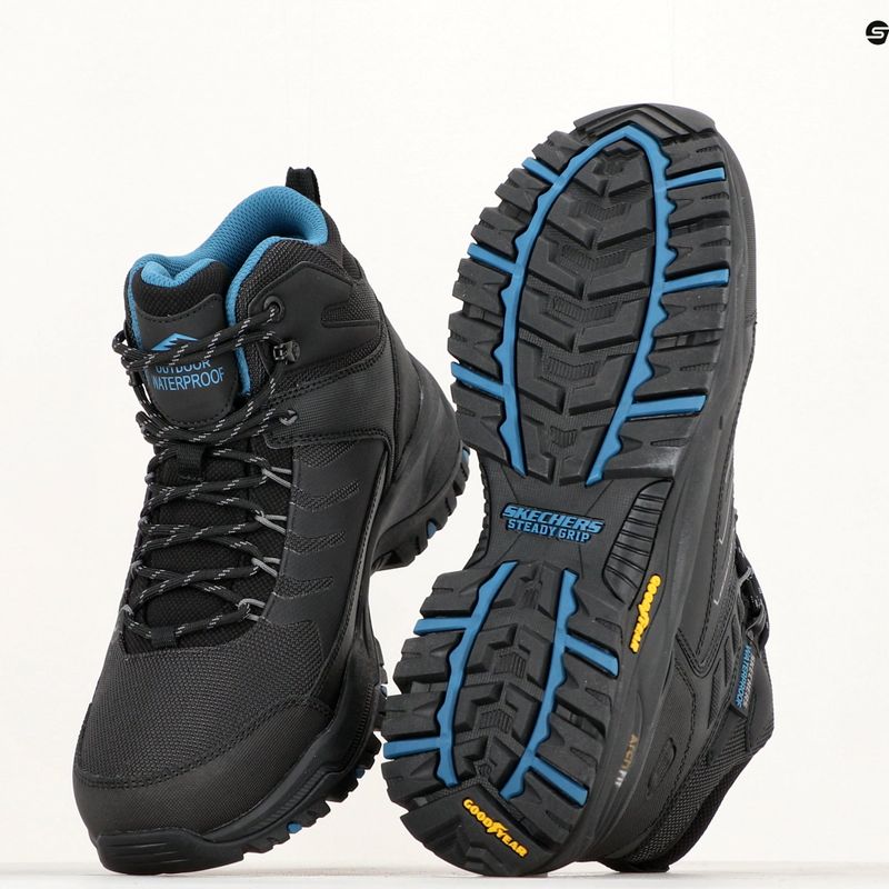 SKECHERS Arch Fit Dawson Raveno black vyriški sportiniai bateliai 14