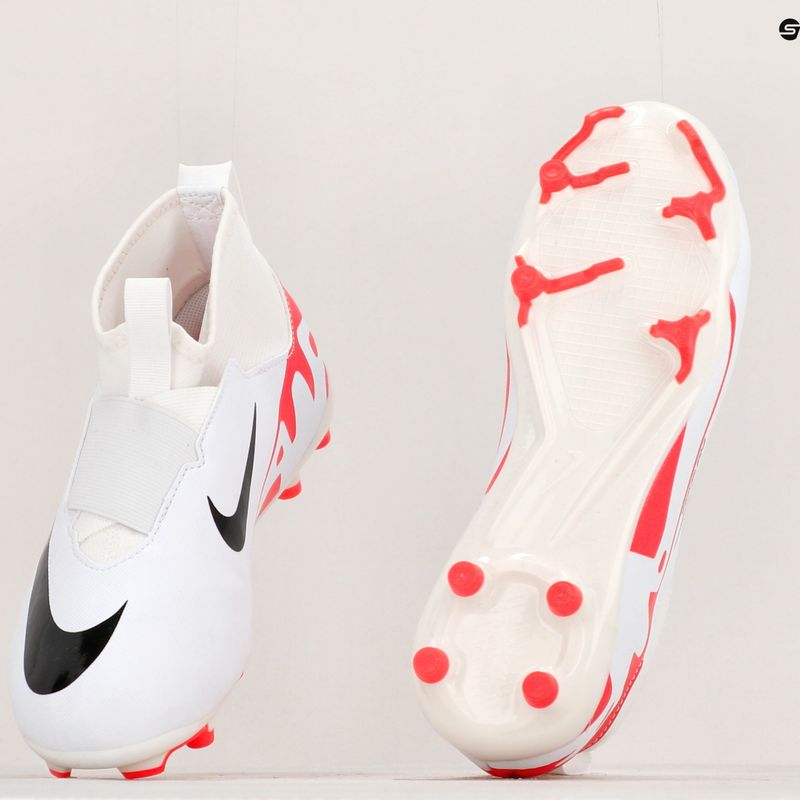 Vaikiški futbolo bateliai Nike JR Zoom Mercurial Superfly 9 Academy FG/MG bright crimson/black/white 8