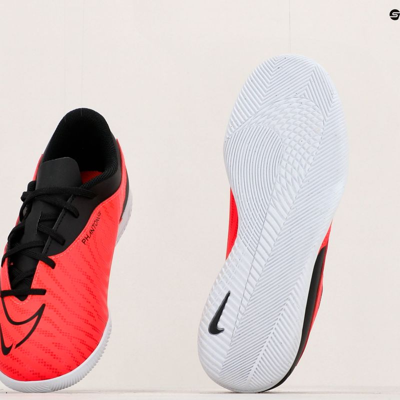 Vaikiški futbolo bateliai Nike JR Phantom GX Club IC GS bright crimson/black/white 8