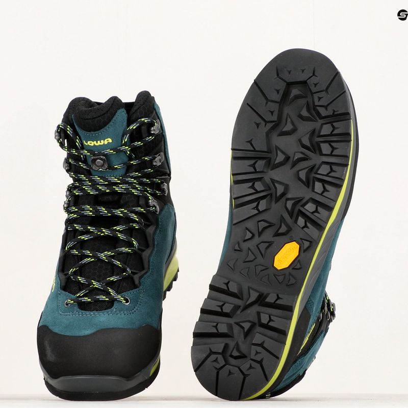 LOWA Cadin II GTX Mid stahlblau/limone batai 9