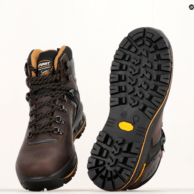 Grisport vyriški trekingo batai rudi 15003DV5G 9