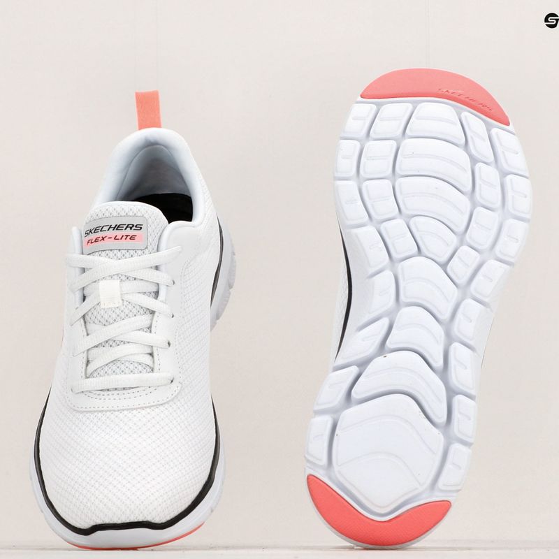 Moteriški treniruočių bateliai SKECHERS Flex Appeal 4.0 Brilliant View white/pink 8