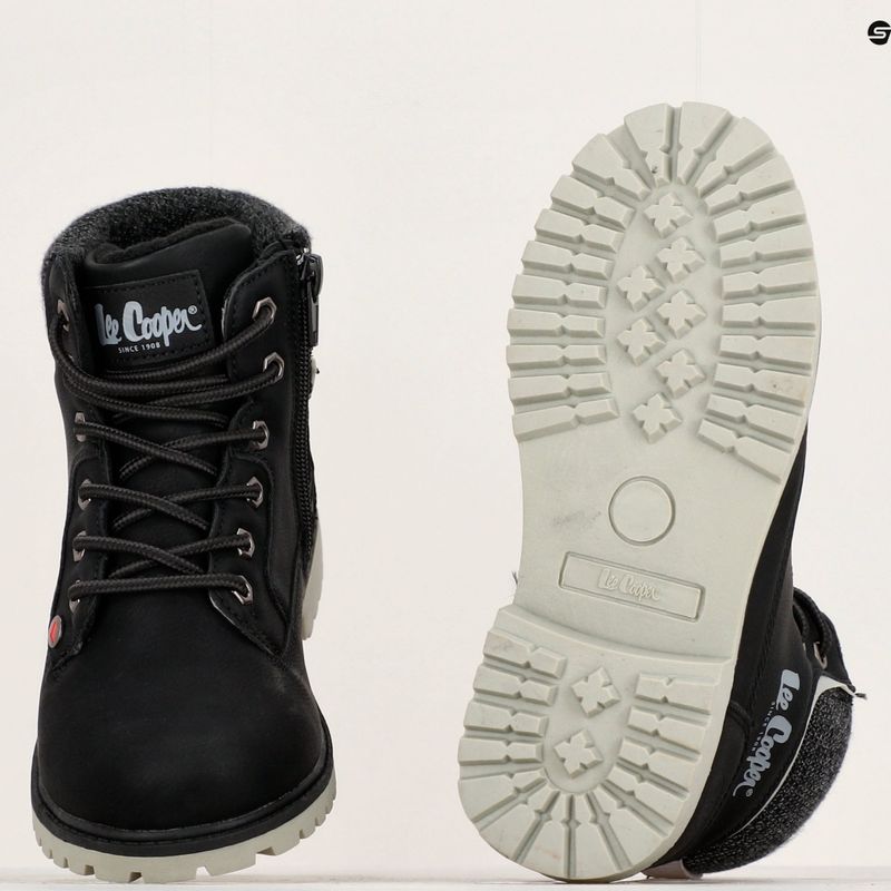 Lee Cooper vaikiški batai LCJ-22-01-1491 juodi 8