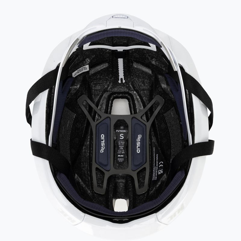 Dviračio šalmas HJC Furion 3 white hologram 5