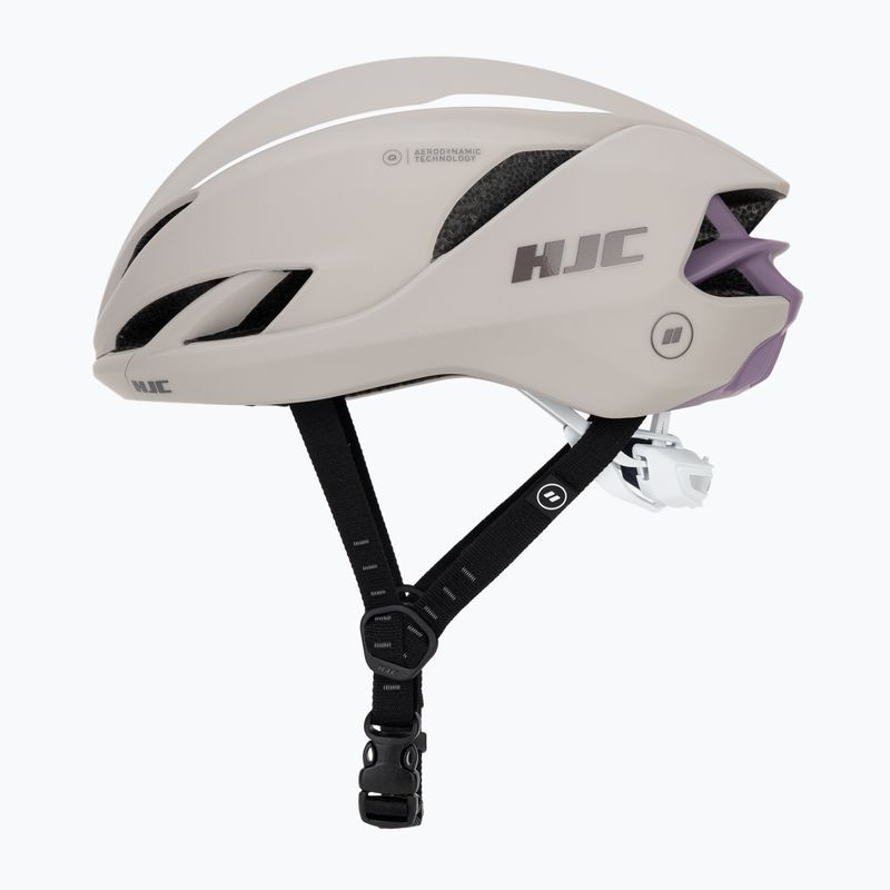 Dviračio šalmas HJC Furion 3 mt beige/purple 3
