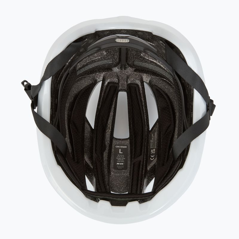 HJC Crosser dviratininko šalmas baltas 5