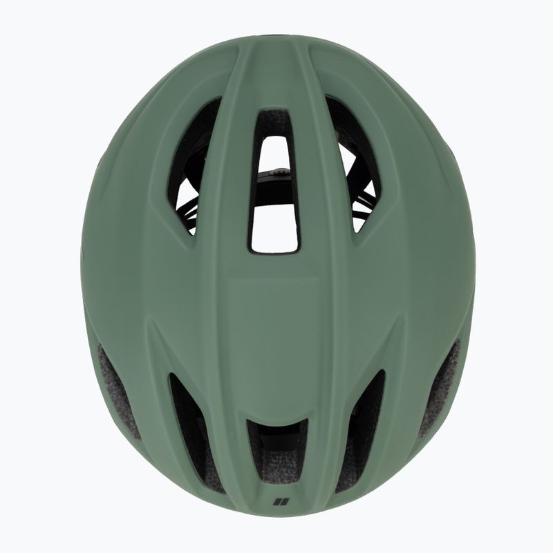 HJC Crosser mt chaki žalios spalvos dviratininko šalmas 6