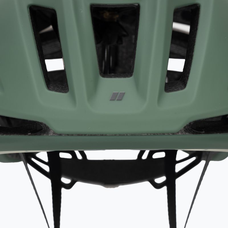 HJC Crosser mt chaki žalios spalvos dviratininko šalmas 7
