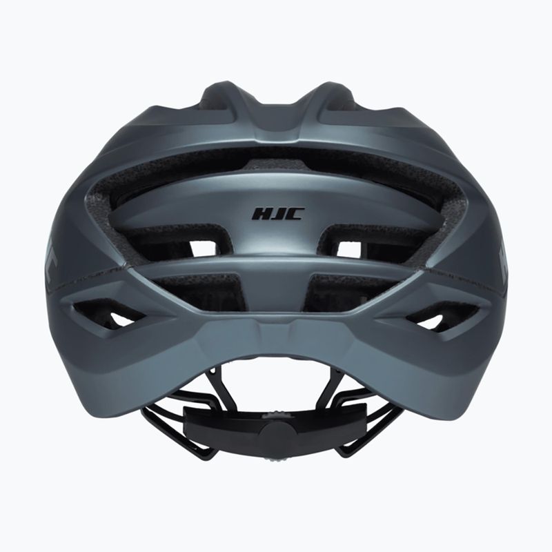 HJC Crosser mt metalinis pilkas dviratininko šalmas 3