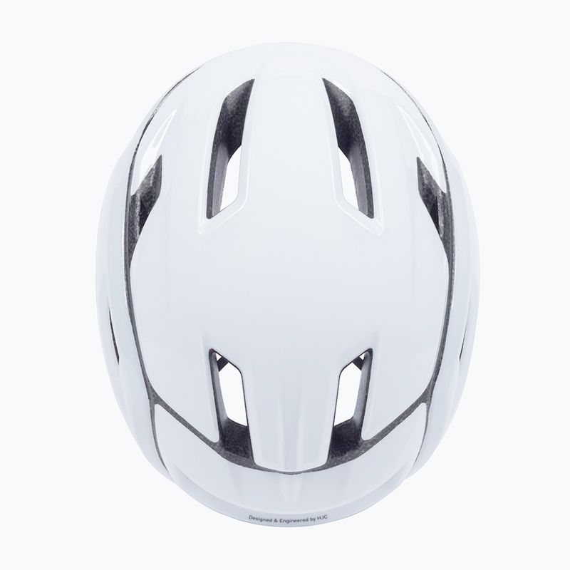 Dviračių šalmas HJC Valeco 2 white 6