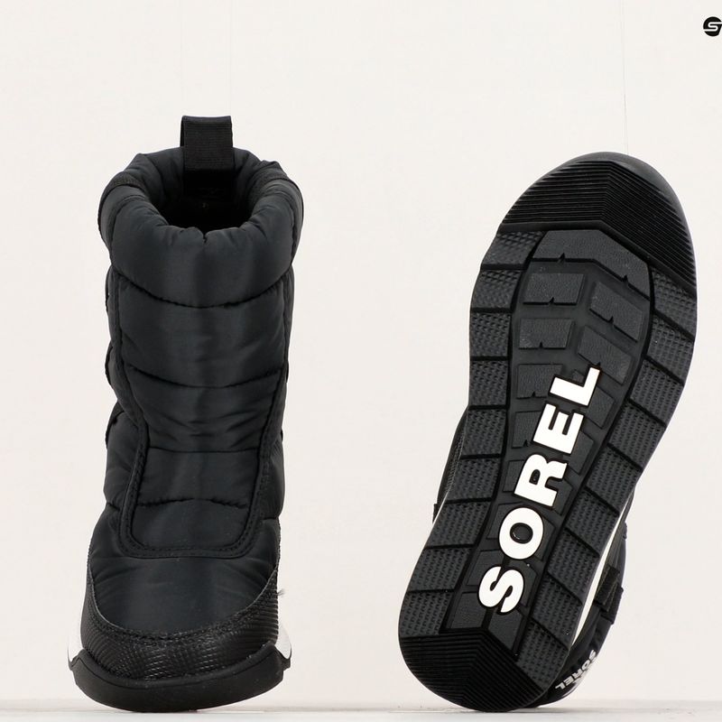 Vaikiški sniego batai Sorel Outh Whitney II Puffy Mid black 15