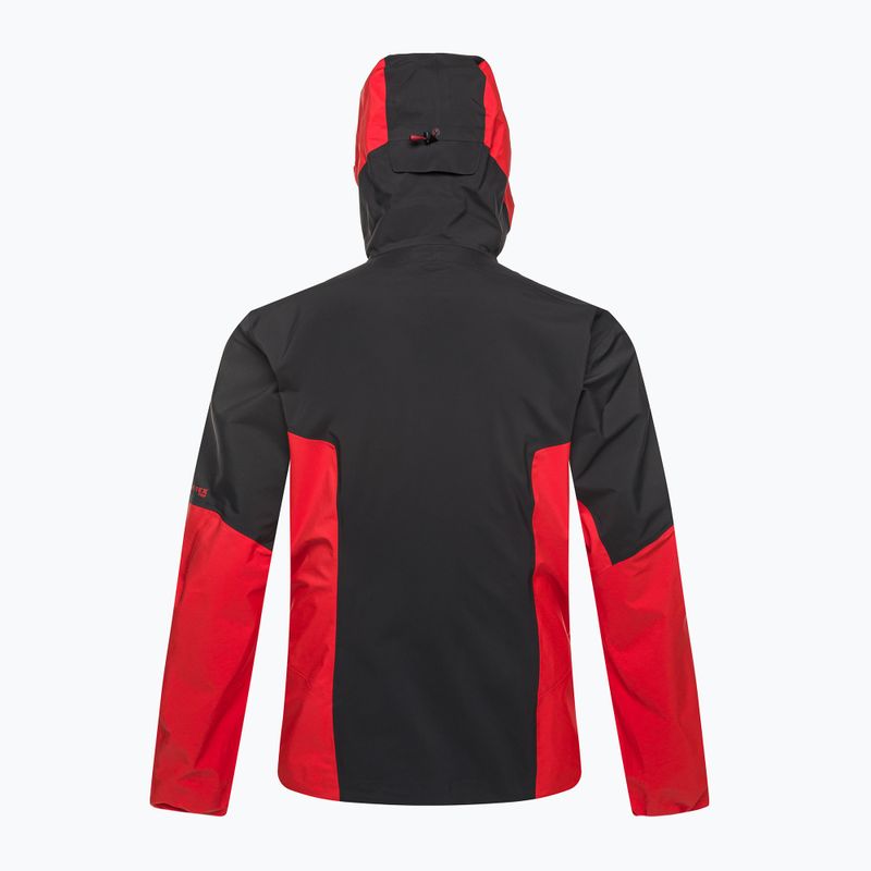 BLACKYAK vyriška striukė nuo lietaus Barzona fiery red 2