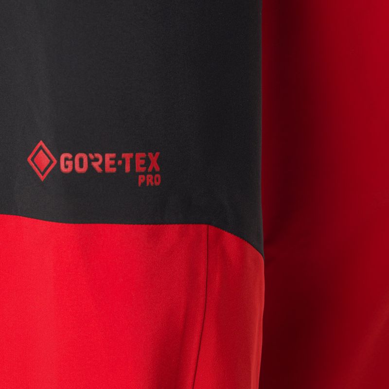 BLACKYAK vyriška striukė nuo lietaus Barzona fiery red 4