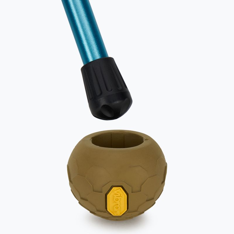 Neslystantys kilimėliai kempingo kėdėms Helinox Vibram Ball Feet coyote tan 2
