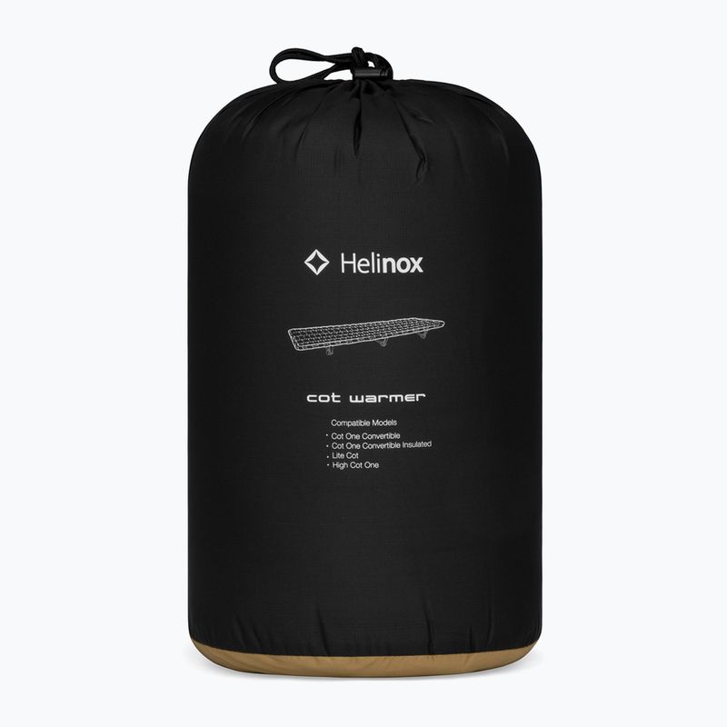 "Helinox For Cot" juodos/kojoto įdegio spalvos lovos šildytuvas 10