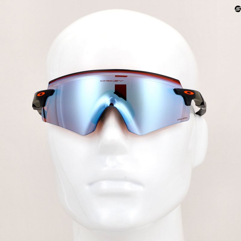 Akiniai nuo saulės Oakley Encoder matte moss green/prizm snow sapphire 12