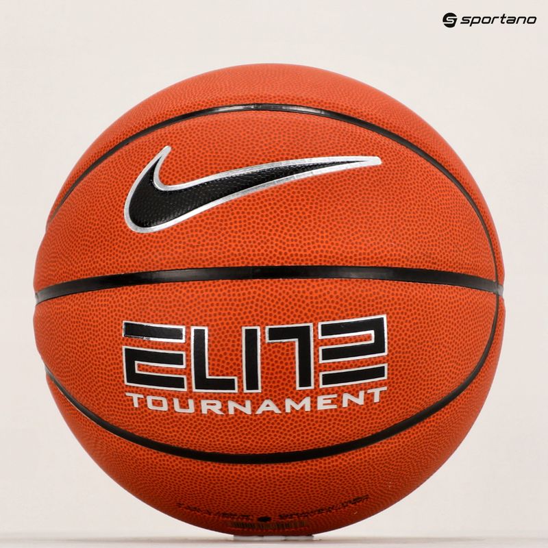Krepšinio kamuolys Nike Elite Tournament 8P Deflated N1009915 dydis 7 5