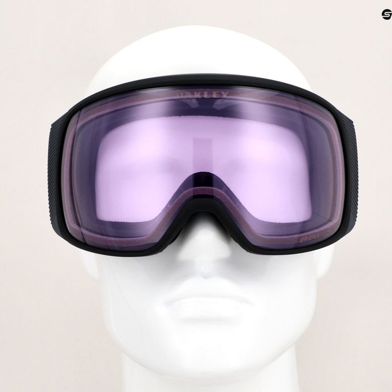 "Oakley Flight Tracker" matiniai juodi/prizm sniego skaidrūs slidinėjimo akiniai 10