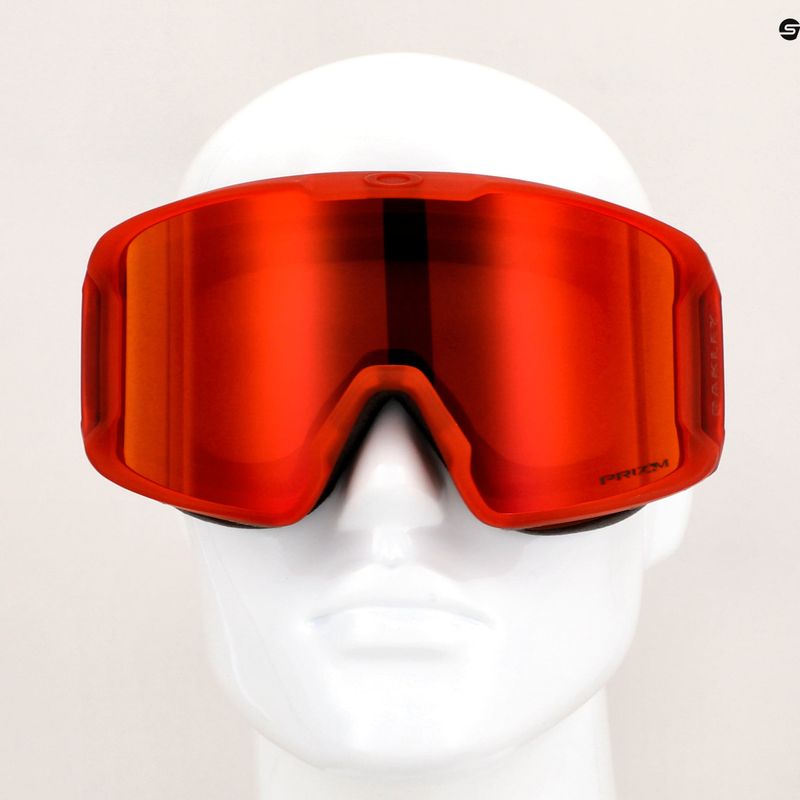 "Oakley Line Miner" matiniai b1b redline/prizm torch iridium slidinėjimo akiniai 7