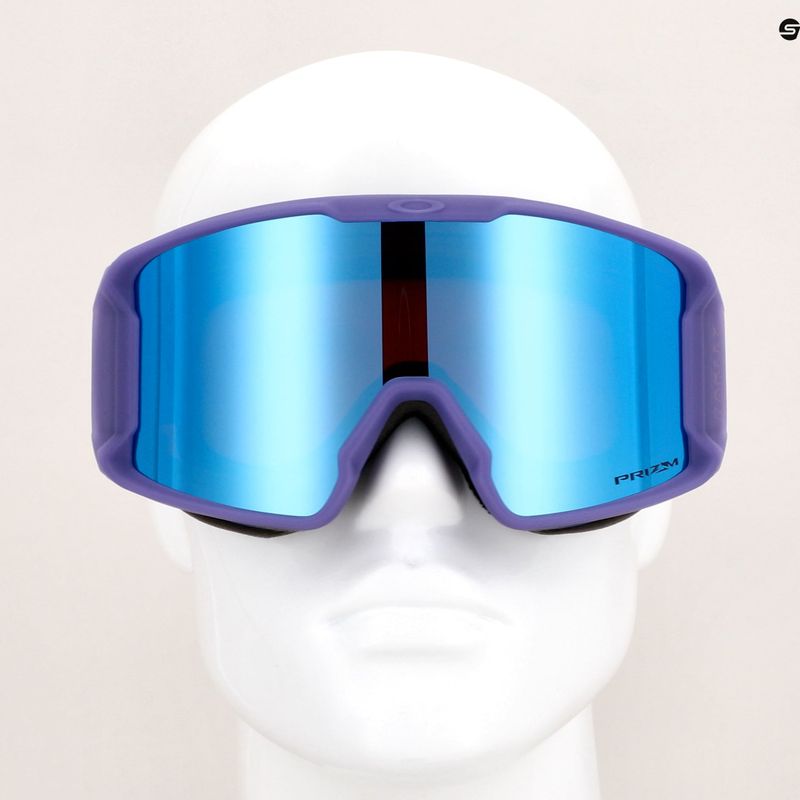 "Oakley Line Miner" matiniai b1b lilac/prizm sapphire iridium slidinėjimo akiniai 7