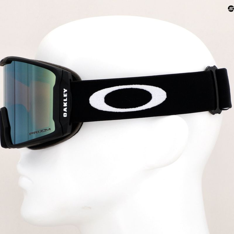 "Oakley Line Miner" matiniai juodi/prizm sage gold slidinėjimo akiniai 7