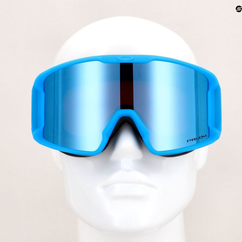 Oakley Line Miner b1b purple/prizm sapphire iridium slidinėjimo akiniai 7
