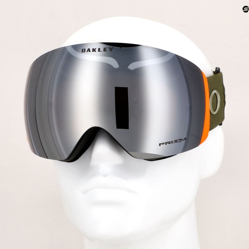 "Oakley Flight Deck" slidinėjimo akiniai "Dark Brush Fog/prizm black iridium 6